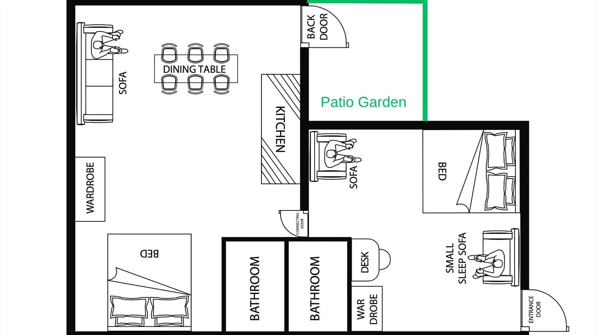 Cozy Retro Chic With Patio And Self Check-In Lejlighed Berlin