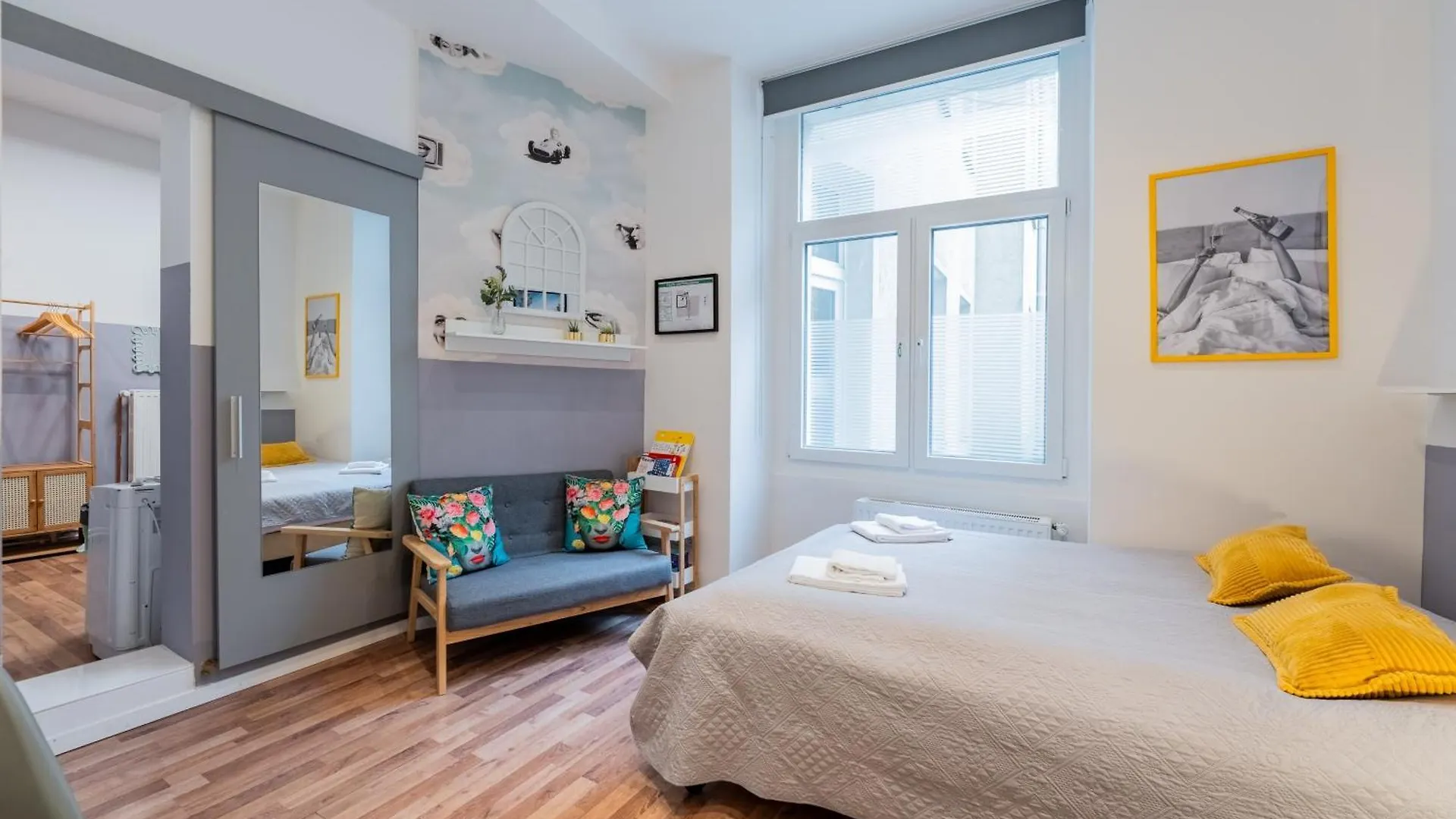 Cozy Retro Chic With Patio And Self Check-In Lejlighed Berlin