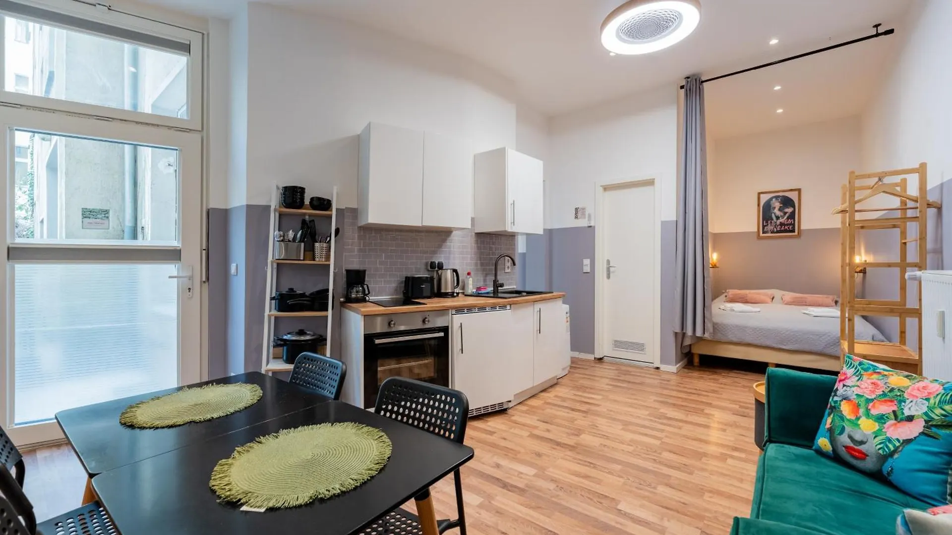 Apartmán Cozy Retro Chic With Patio And Self Check-In Berlín
